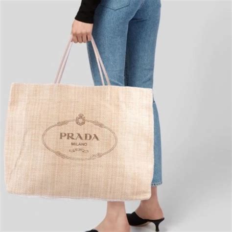 prada beach tote|prada tote bag transparent.